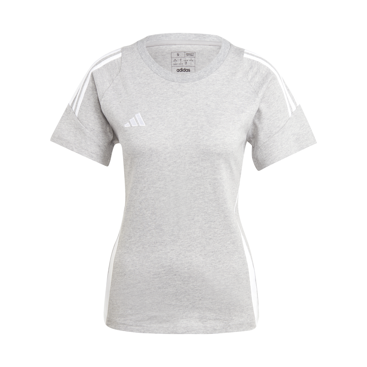 adidas Tiro 24 T-Shirt Damen Grau Weiss