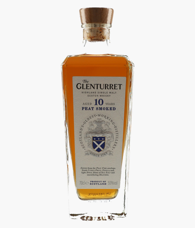 Whisky 10 ans Peat Smoked N.V.GLENTURRET