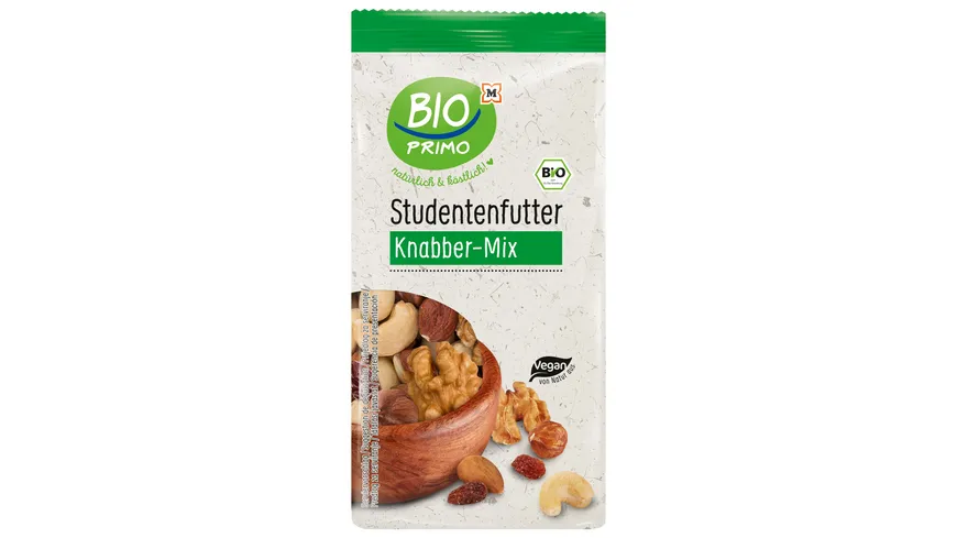 BIO PRIMO Bio Studentenfutter Knabber Mix 200 g
