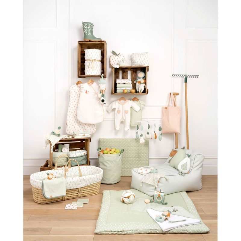 Cape de bain et gant Botanica