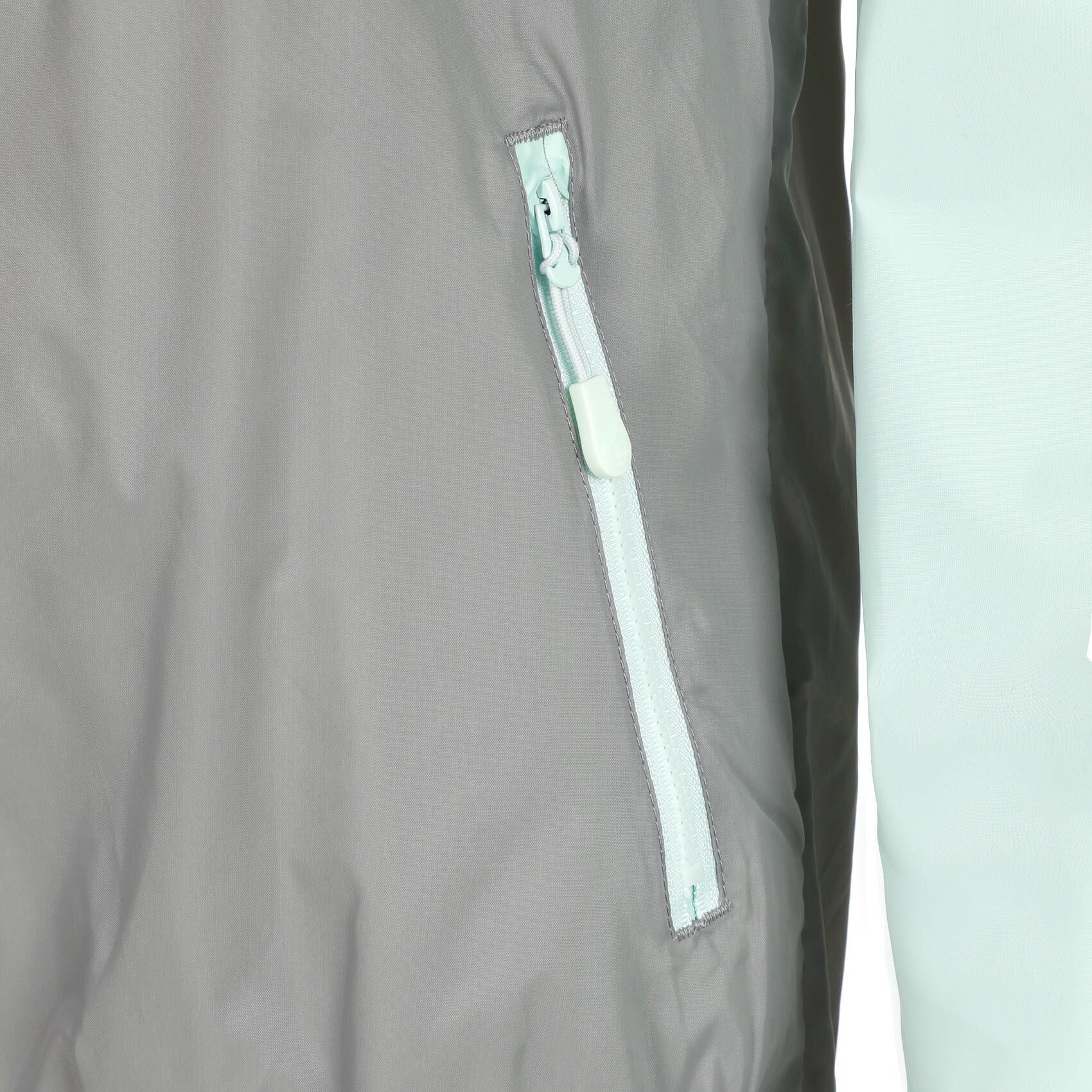 Zohra Tech Trainingsjacke Damen - Mint, Grau