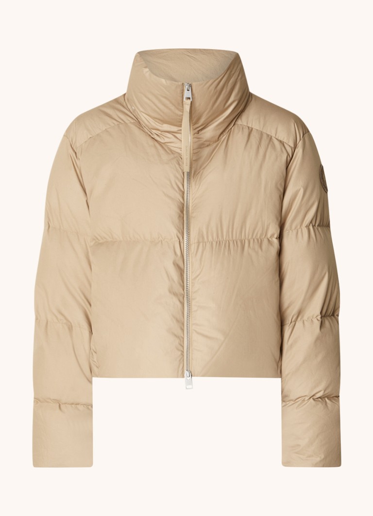 Canada Goose Garnet rövidített pufi kabát pehelytöltettel