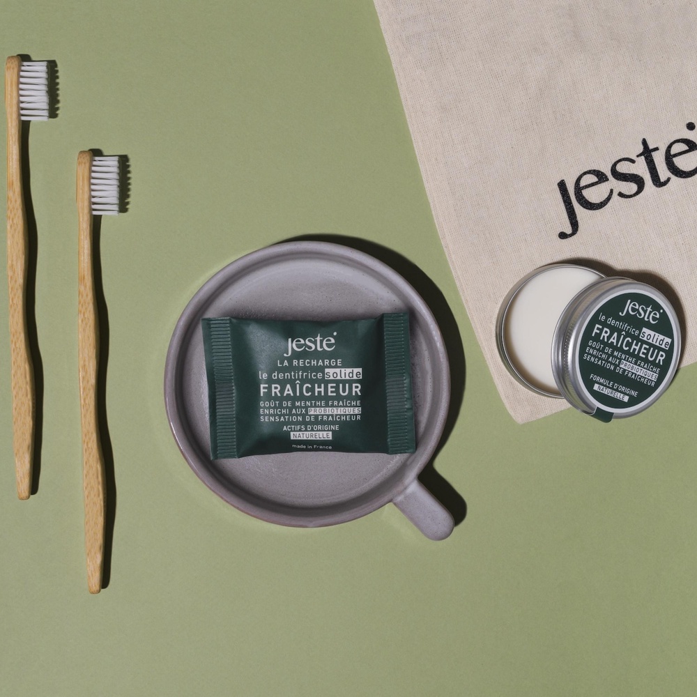 jeste La Recharge de Dentifrice Solide Fraîcheur Recharge Dentifrice Solide Fraîcheur naturel