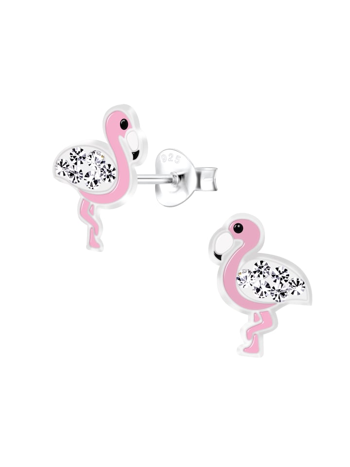 Alexander York Ohrringe, Ohrstecker FLAMINGO in 925 Sterling Silber günstig kaufen onesize