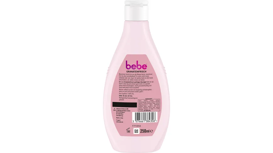 bebe spritziges Duschgel Granatapfel 250 ml