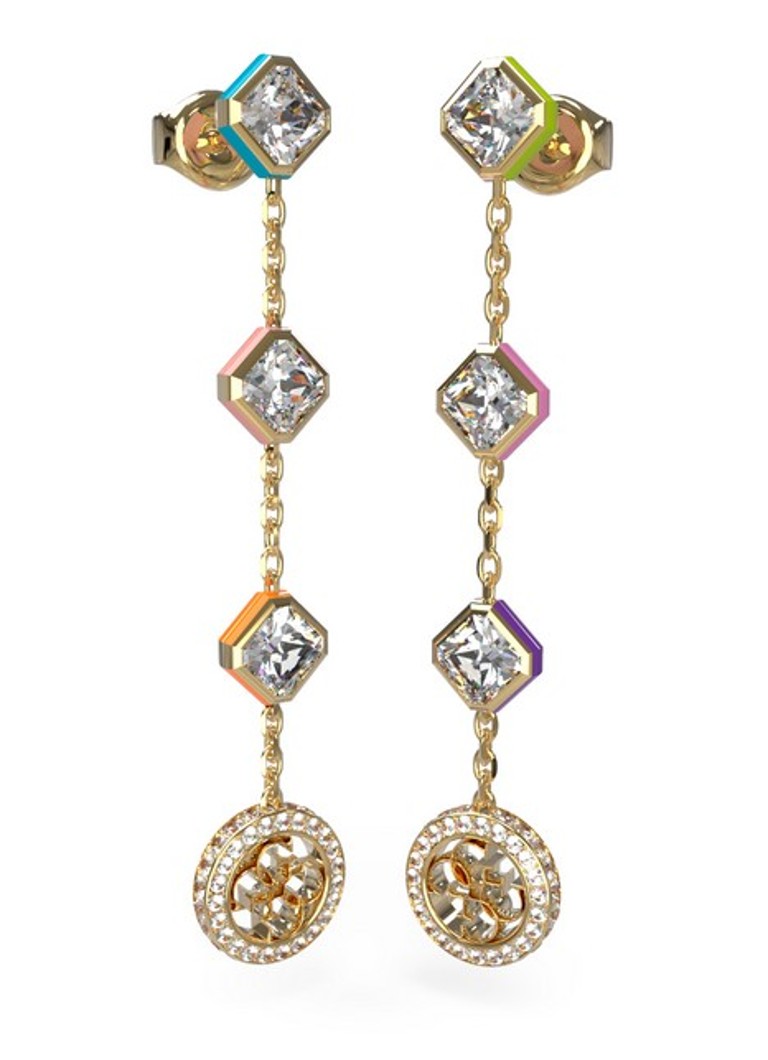 Cercei cu cristale GUESS JUBE04152JWYGMCT-U
