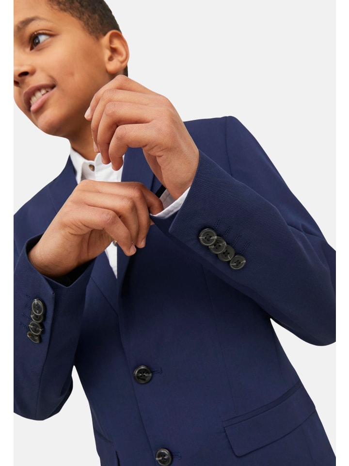 JACK & JONES Junior Anzug 'Solar' in blau günstig kaufen