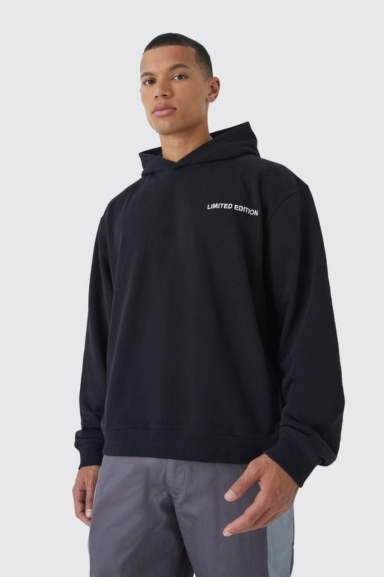 Tall kastiger Oversize Hoodie