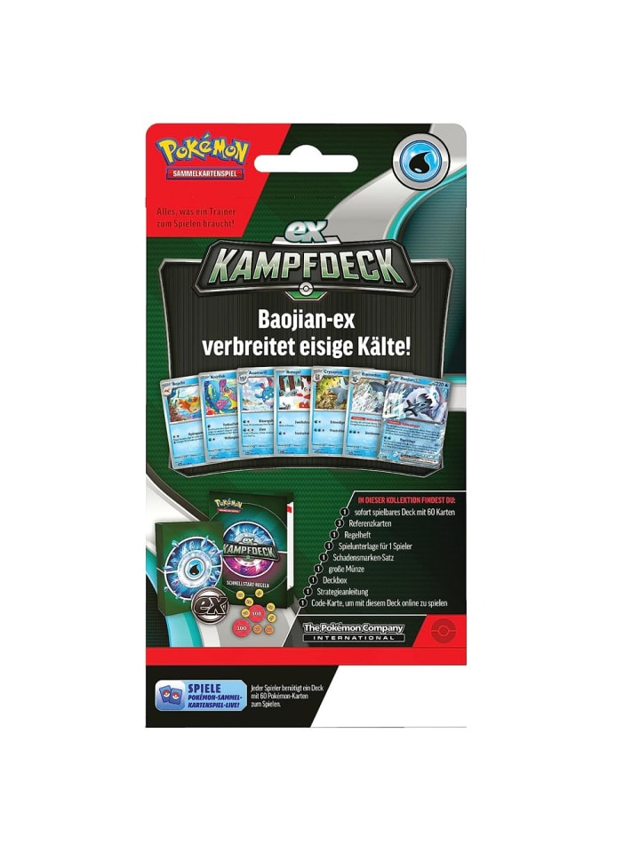 Pokémon Baojian-EX Kampfdeck | 60 Karten | Pokemon Sammel-Karten deutsch günstig kaufen onesize