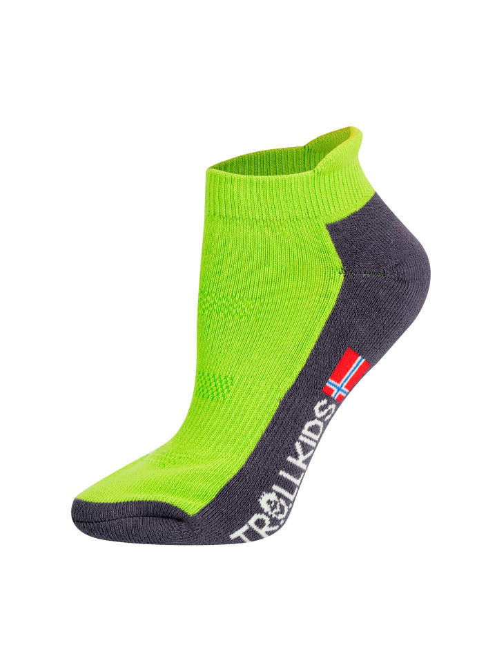 Trollkids Wandersocken Low Cut II in lime günstig kaufen