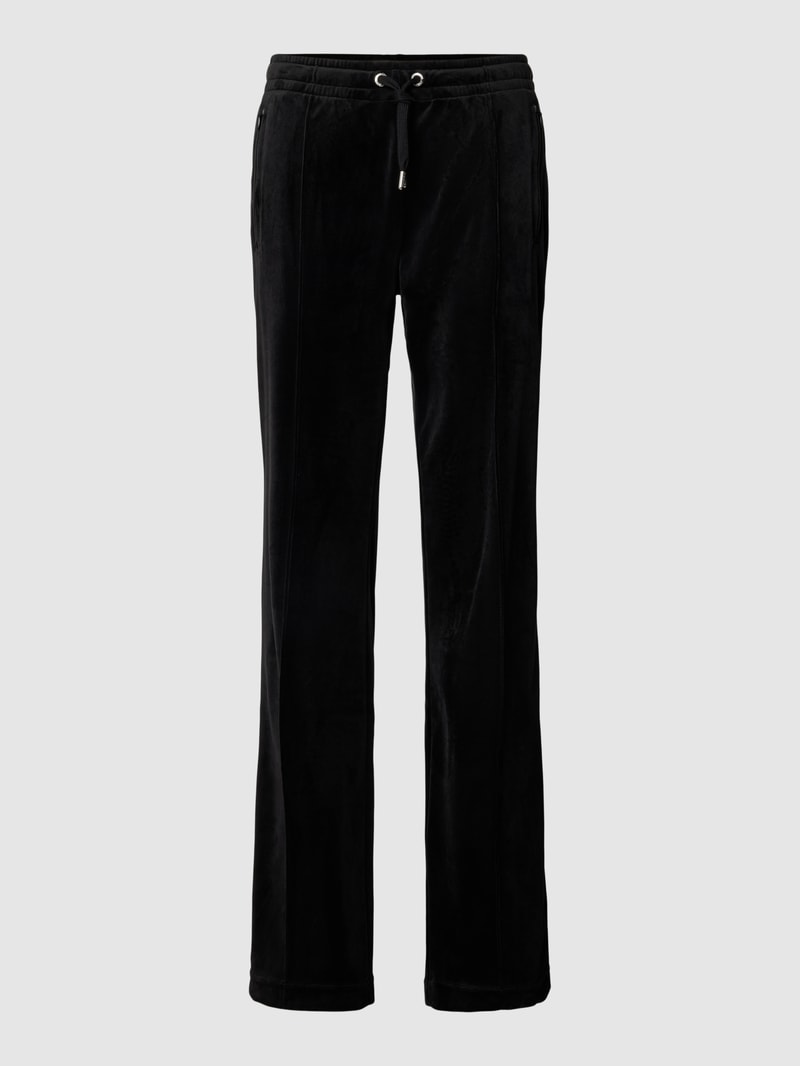 Schlupfhose aus Nicki Modell 'Tina'  in black