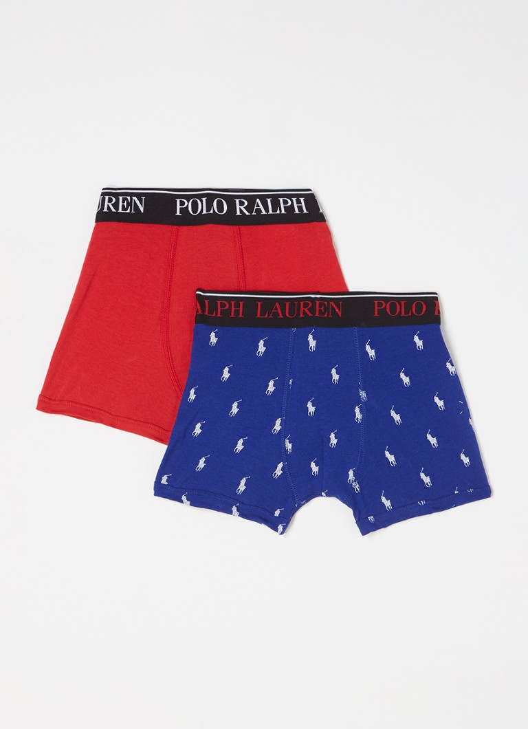 Ralph Lauren boksershorts med logo i 2-pakning