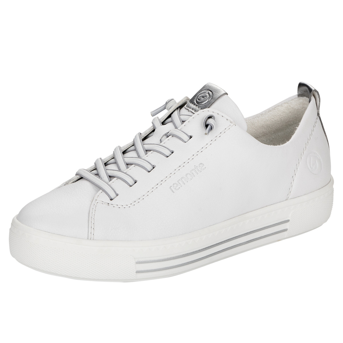 Remonte D0913 Sneaker Low weiss
