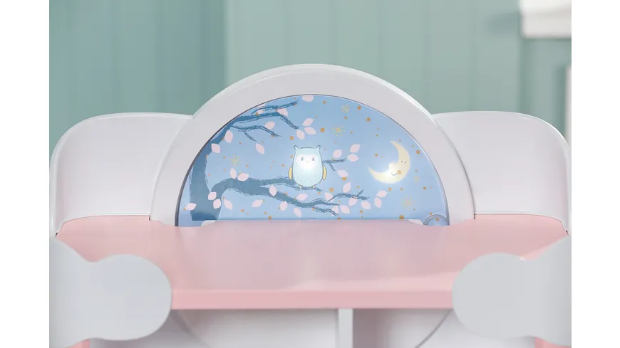 Baby Annabell - Day & Night Wickeltisch mit Auflage und 3 Kleiderbügeln