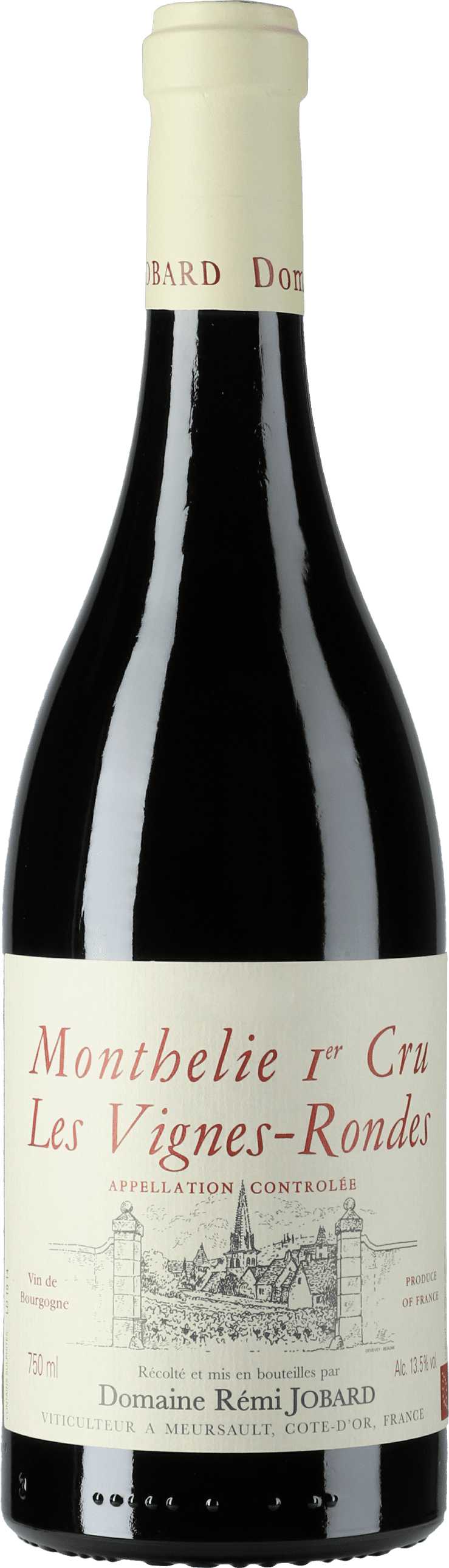 Domaine Remi Jobard: Monthelie Premier Cru Les Vignes-Rondes 2020