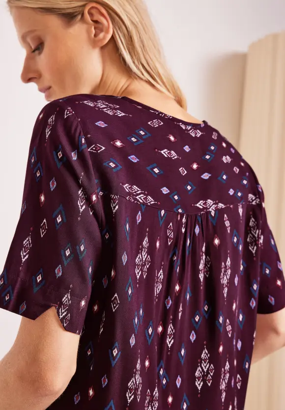 CECIL Bluse mit Minimalprint