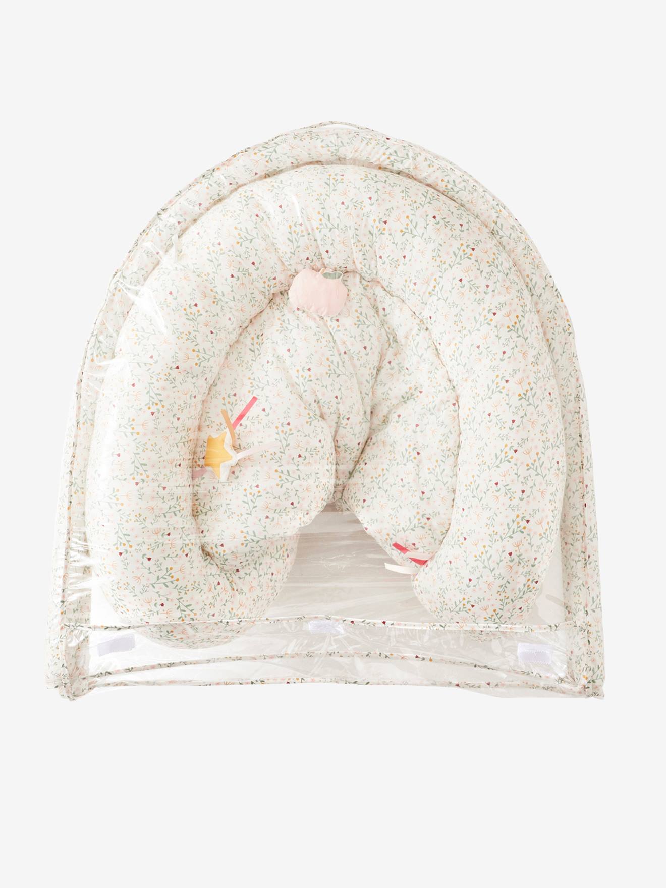 Vertbaudet Baby Activity-Decke mit Spielbögen FLORETTES - mehrfarbig