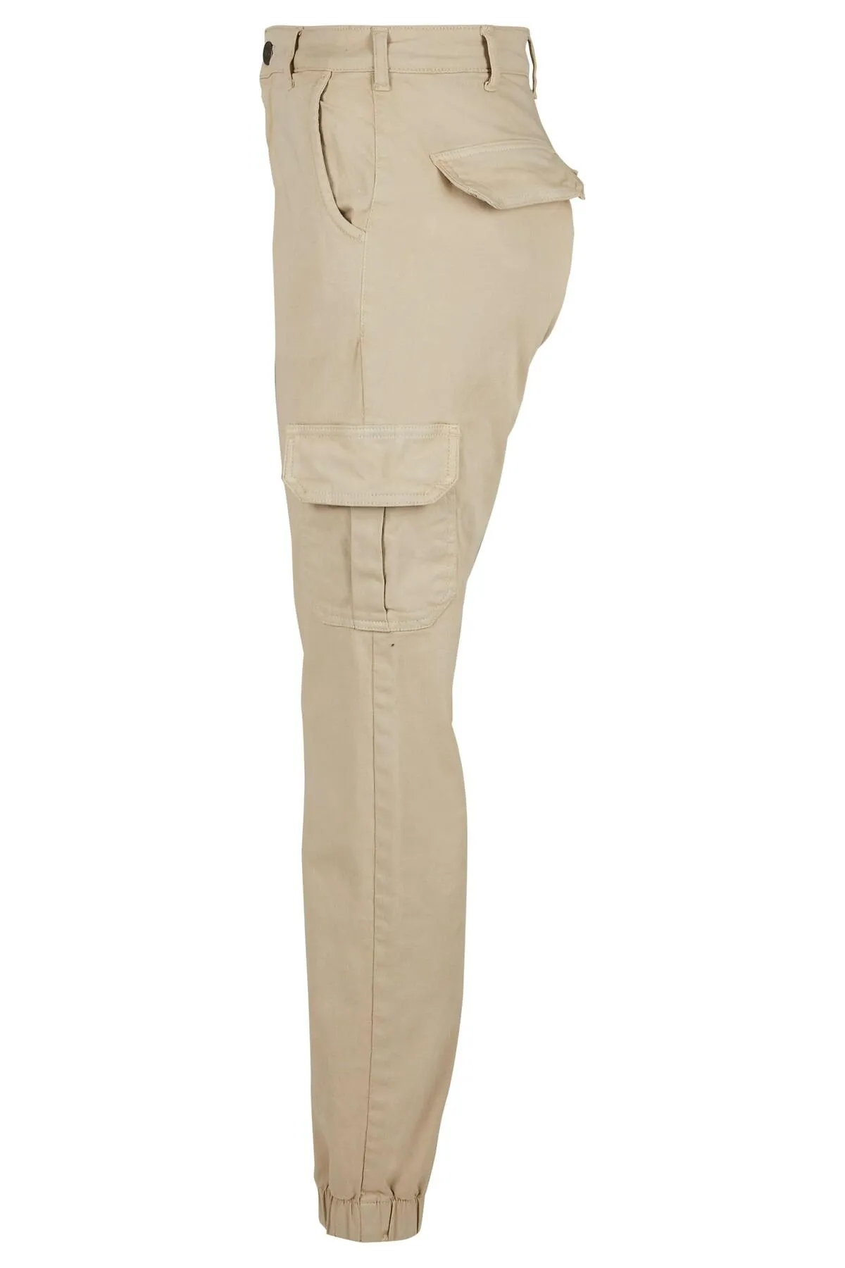 Urban Classics  Damen Cargohose mit hoher Taille für Damen