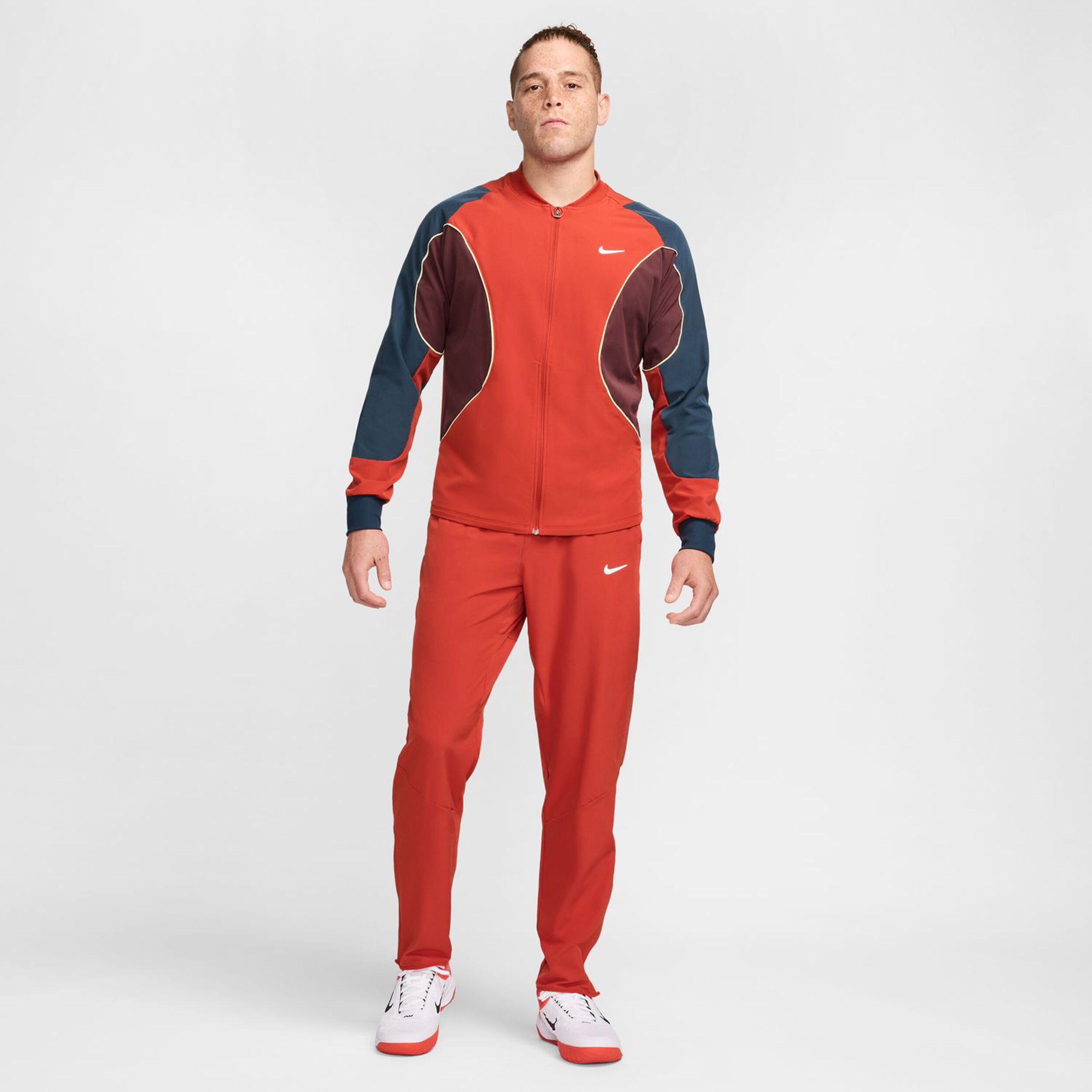 Dri-Fit Advantage Trainingsjacke Herren - Rot, Mehrfarbig