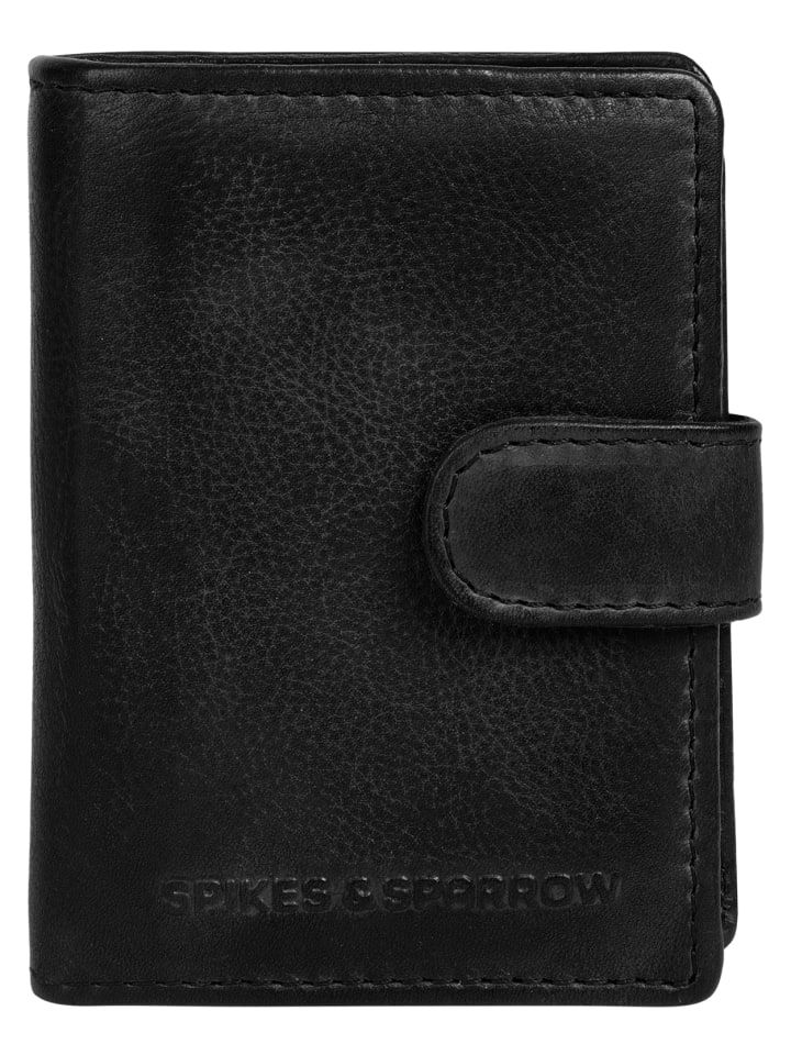 SPIKES & SPARROW Geldbörse in schwarz günstig kaufen onesize