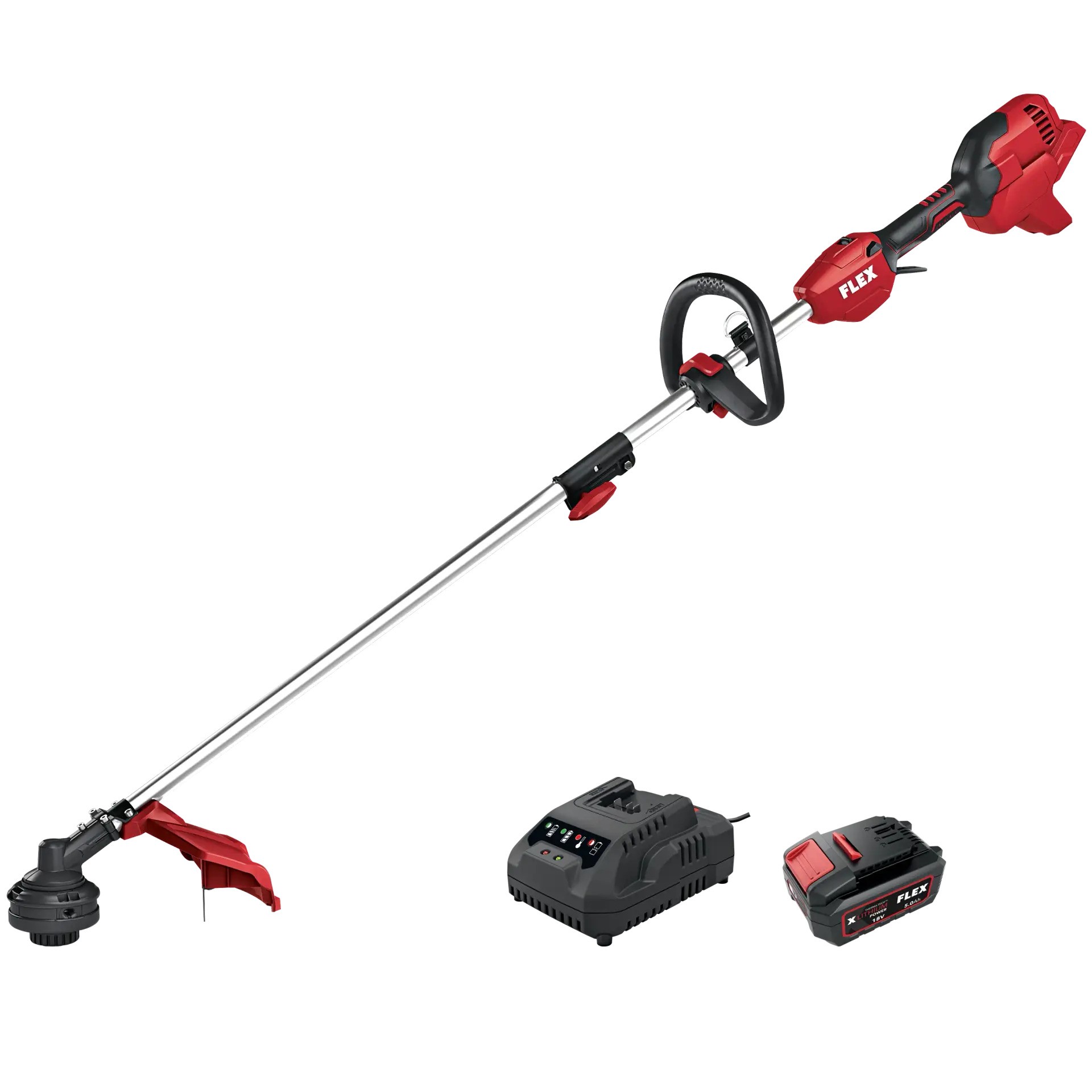 Coupe-bordures sans fil Flex-tools 534496 GLT 35 18-EC 18 V, 1 batterie 18 V 5,0 Ah et chargeur inclus
