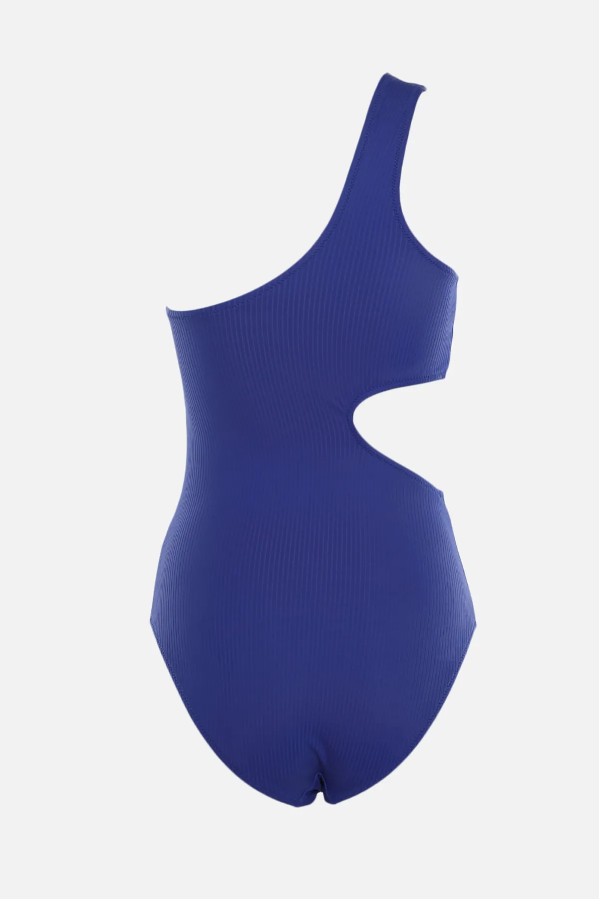 Trendyol Collection  Saks Single Shoulder Cut Out/Windowed Textured Regular Badeanzug TBESS22MA0064