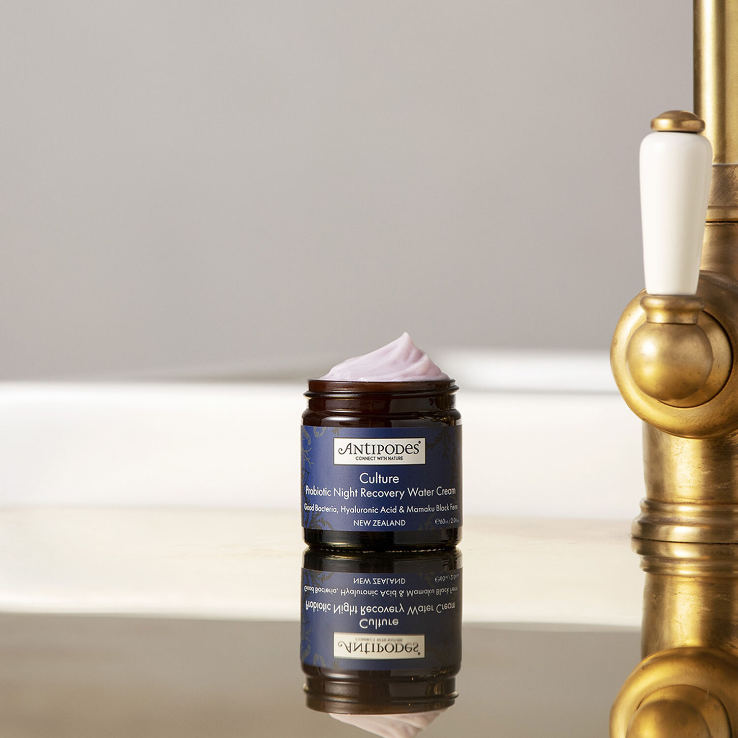 Antipodes Culture Gel Crème de Nuit Réparateur aux Probiotiques