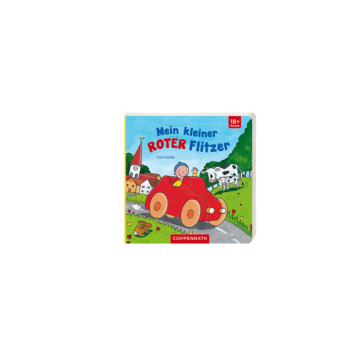 Mein kleiner roter Flitzer, mit Holzauto