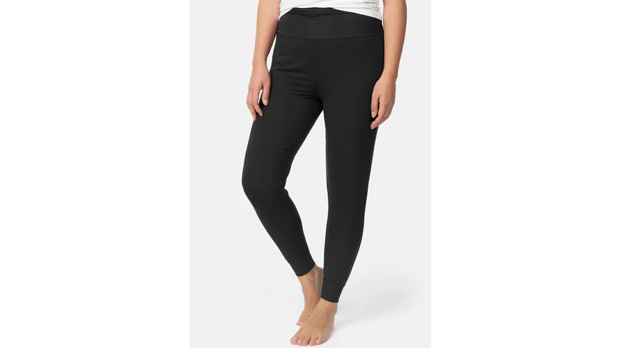 NUR DIE Damen Yoga-Hose Relax & Go schwarz