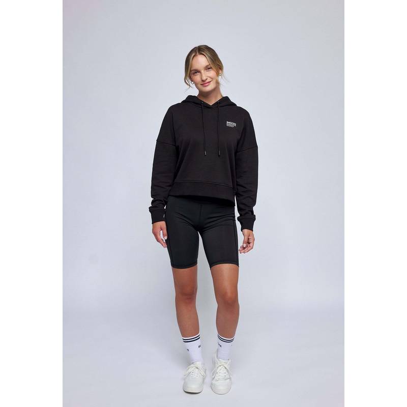 Snocks Oversized Crop Kapuzenpullover Hoodie Hoodie Damen