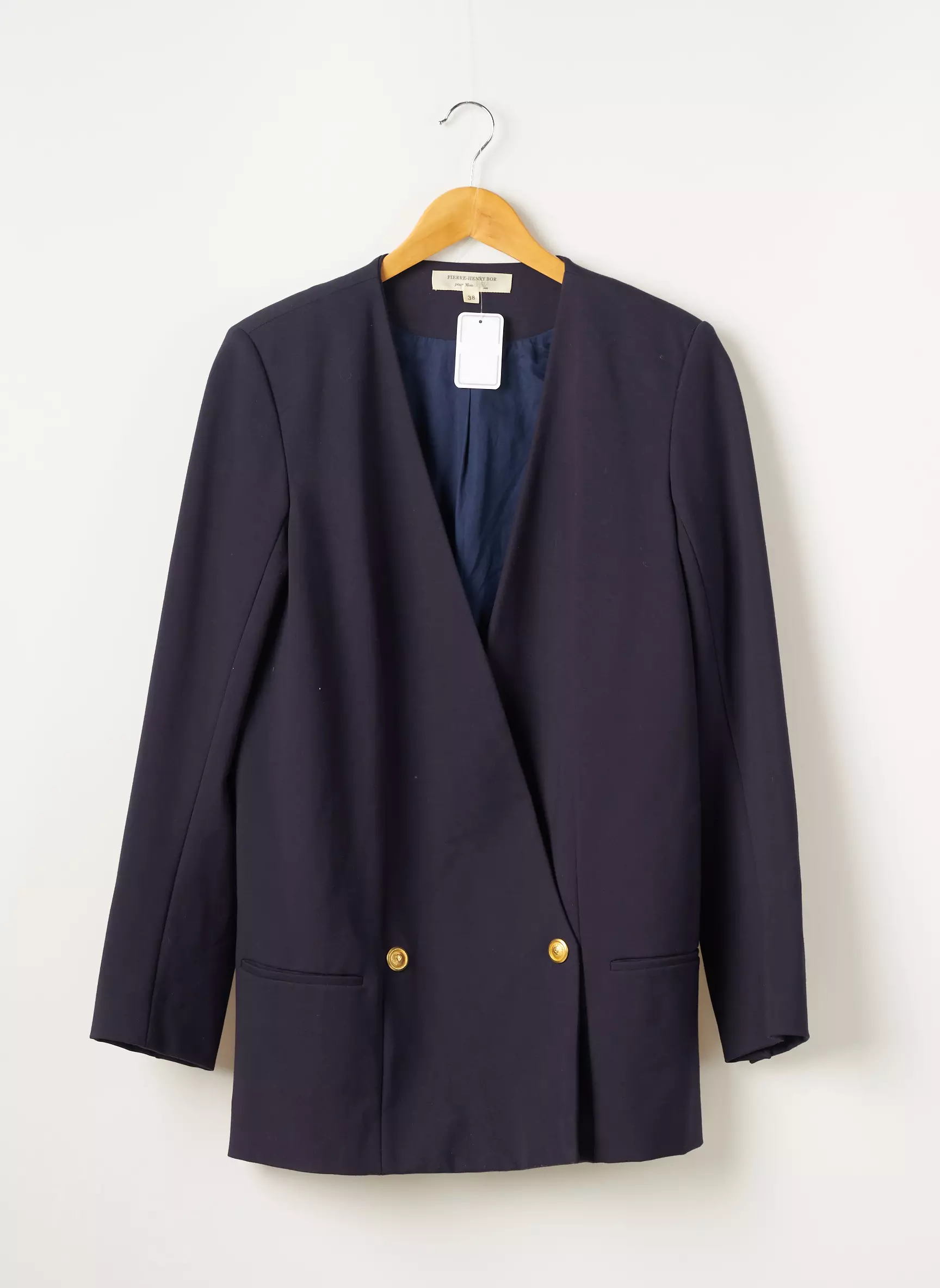 Pierre Henry Bor Blazers Femme couleur bleu