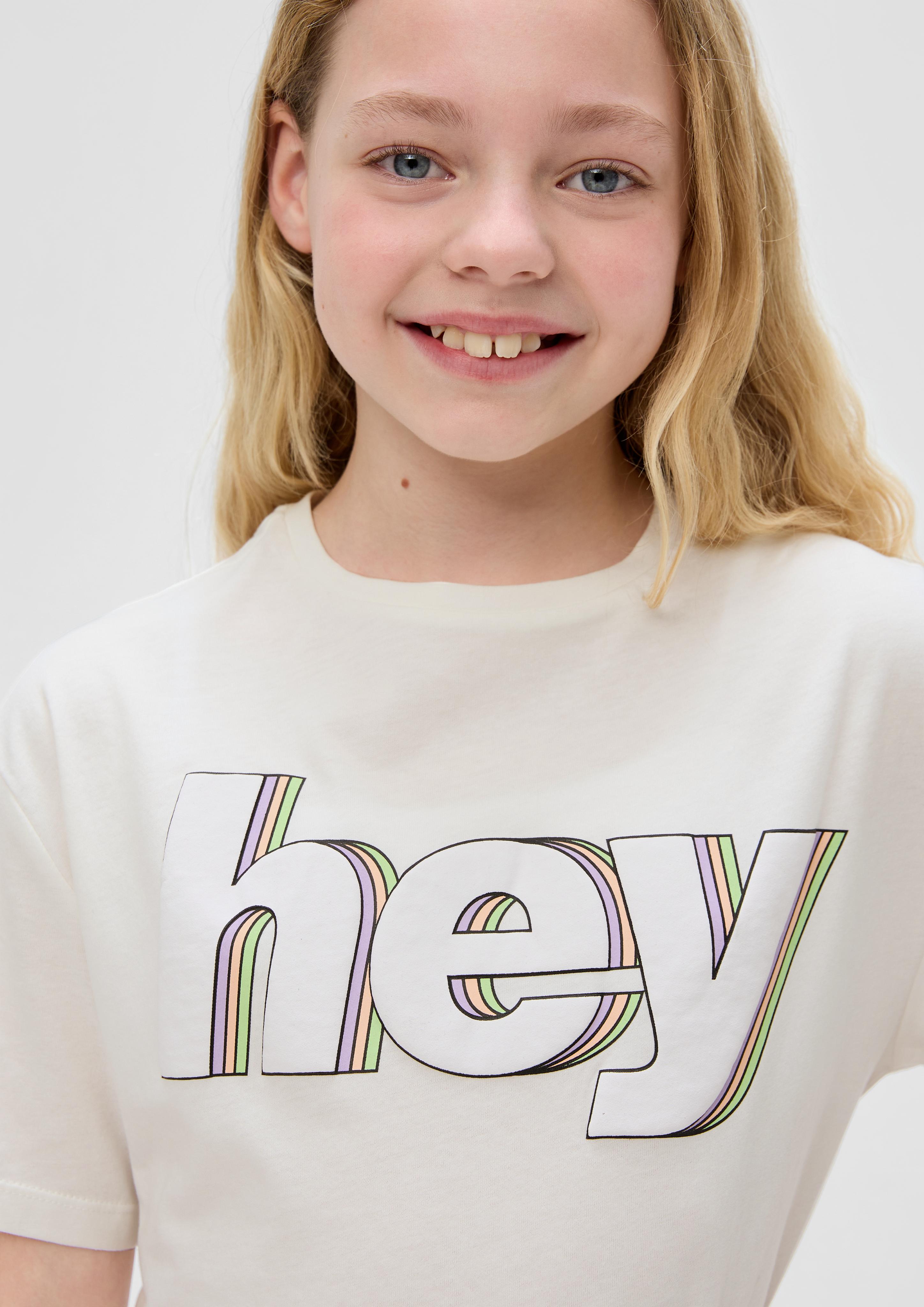 T-Shirt mit Frontprint  2142430-0210
