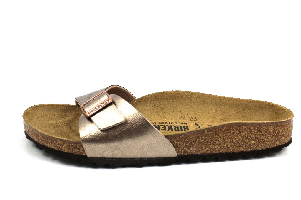 BIRKENSTOCK Komfort Sandalen silber