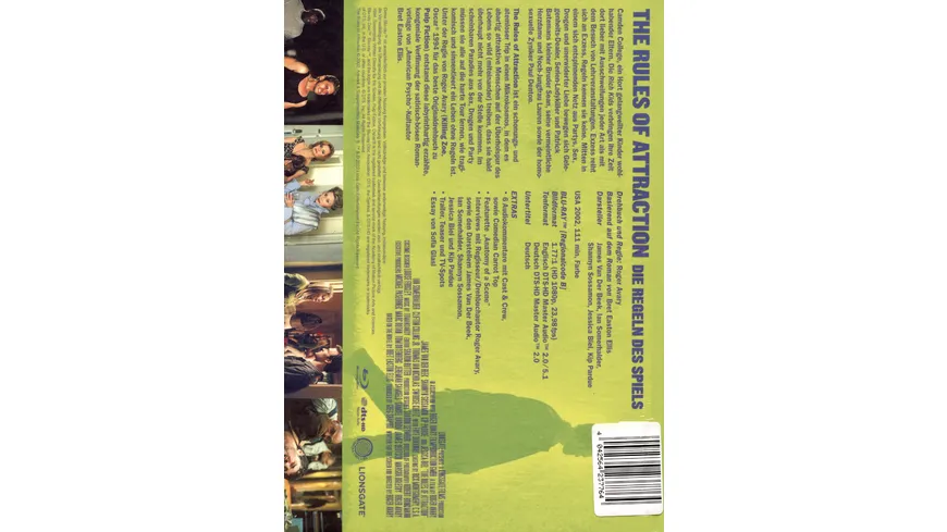 The Rules of Attraction - Die Regeln des Spiels (Limited Edition Mediabook)