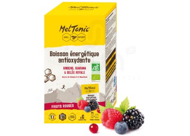 MelTonic Étui 6 sachets Boisson Énergétique Antioxydante Bio - Fruits rouges