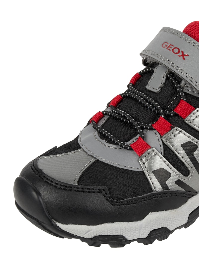 Sneaker mit Klettverschluss - wasserdicht Modell 'MAGNETAR BOY WPF B' in schwarz