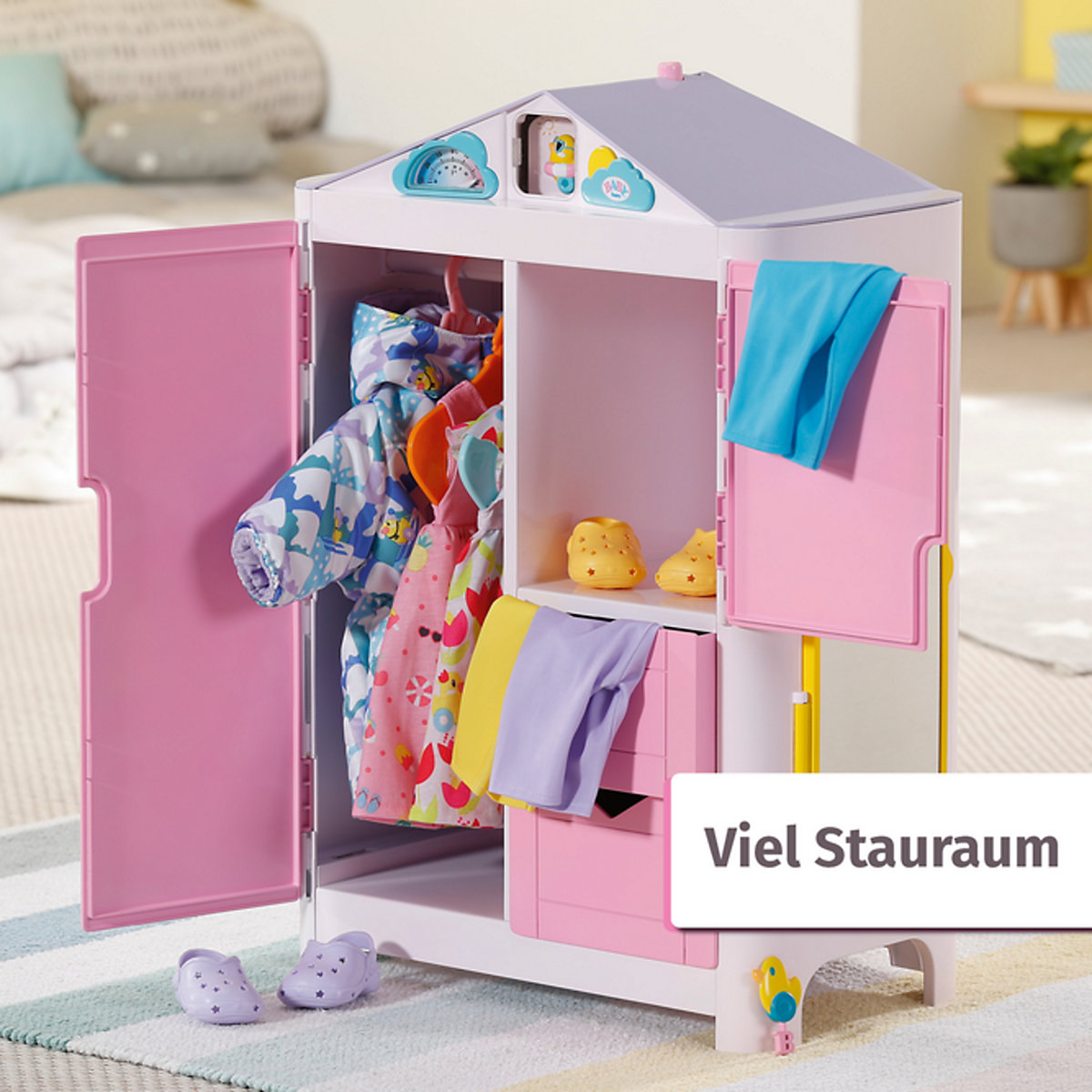 BABY born® 827987 Schrank mit Wetterente