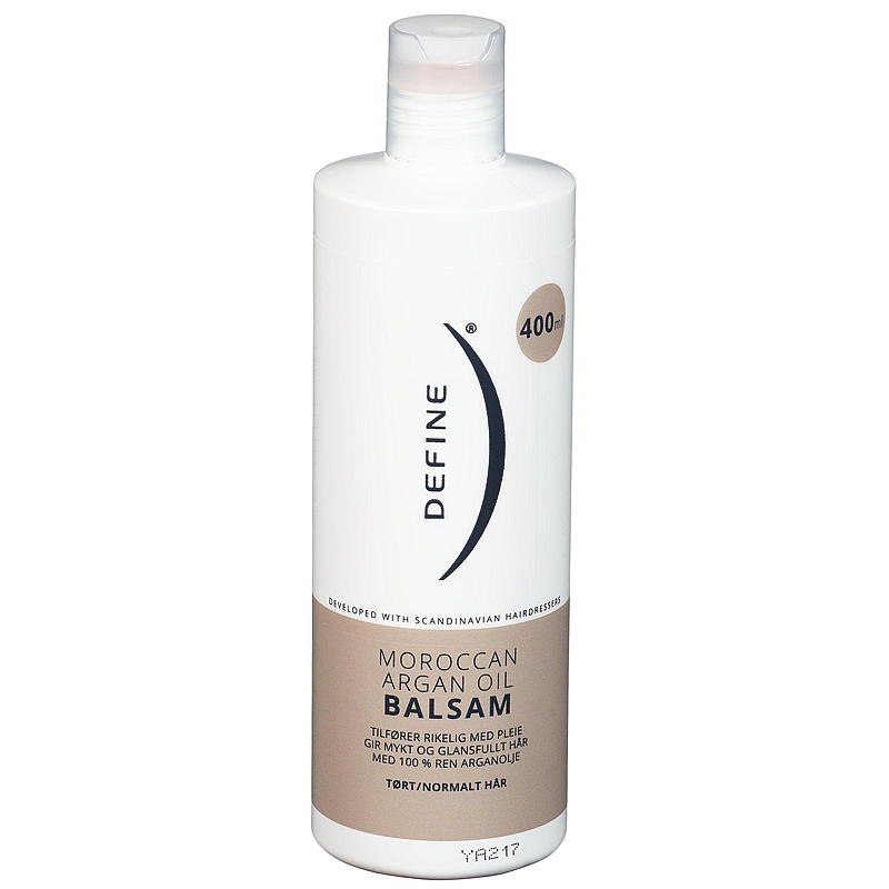 Define Define balsam 400 ml Moroccan Argan Oil
