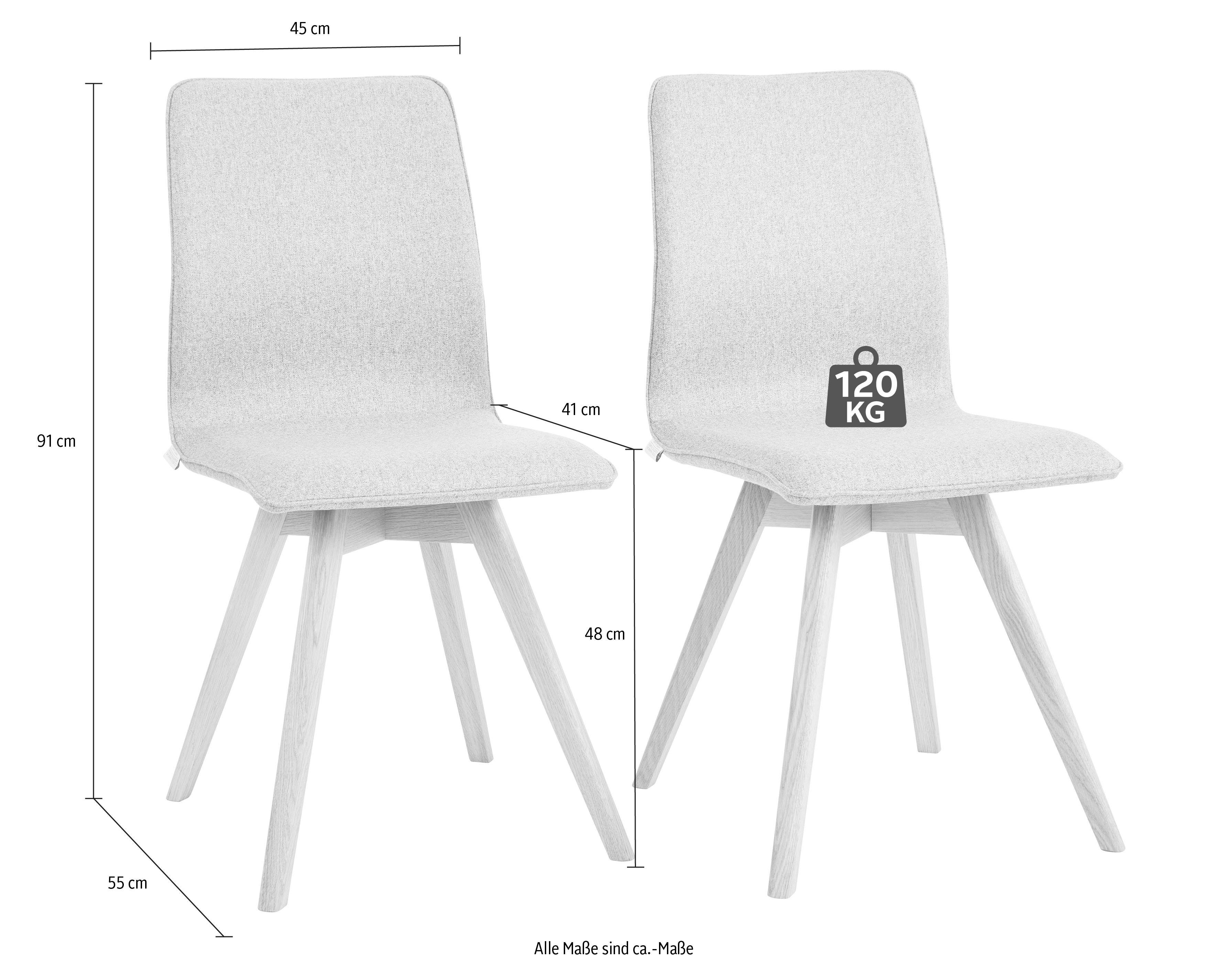 Guido Maria Kretschmer Home&Living 4-Fußstuhl Dalea (Set, 2 St), im 2er, 4er oder 6er-Set