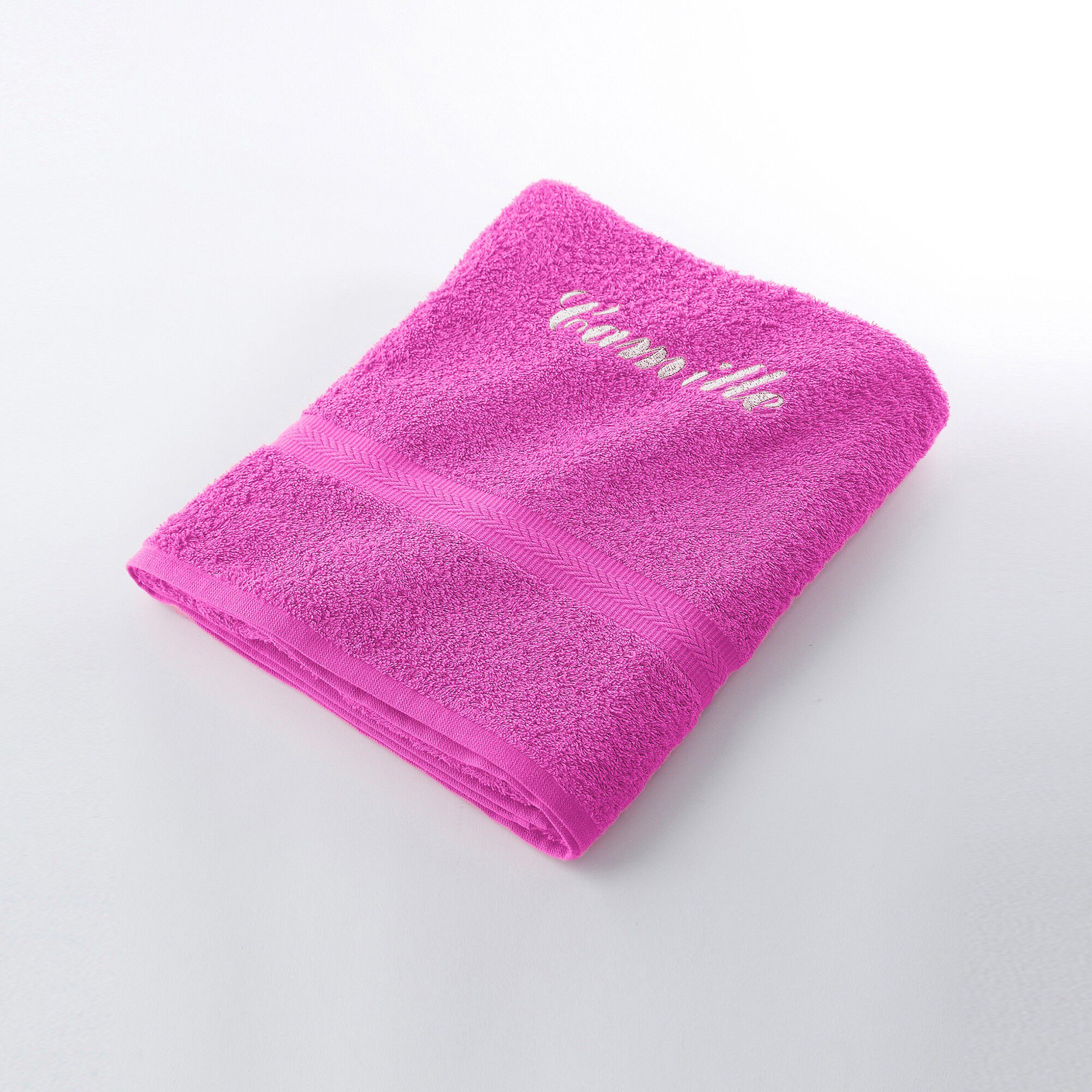 Serviette éponge personnalisable confort moelleux