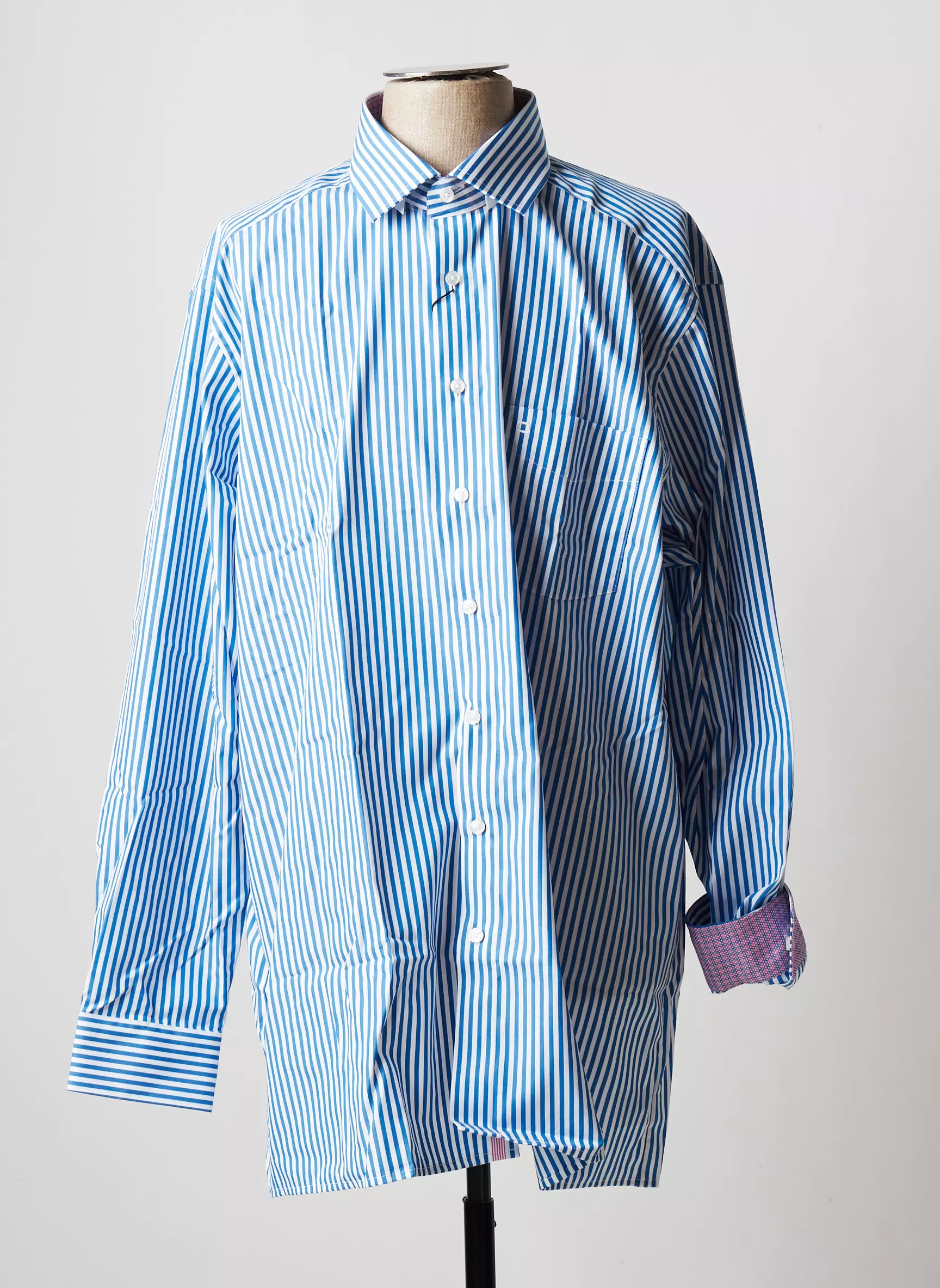 Olymp Manches Longues Homme couleur bleu