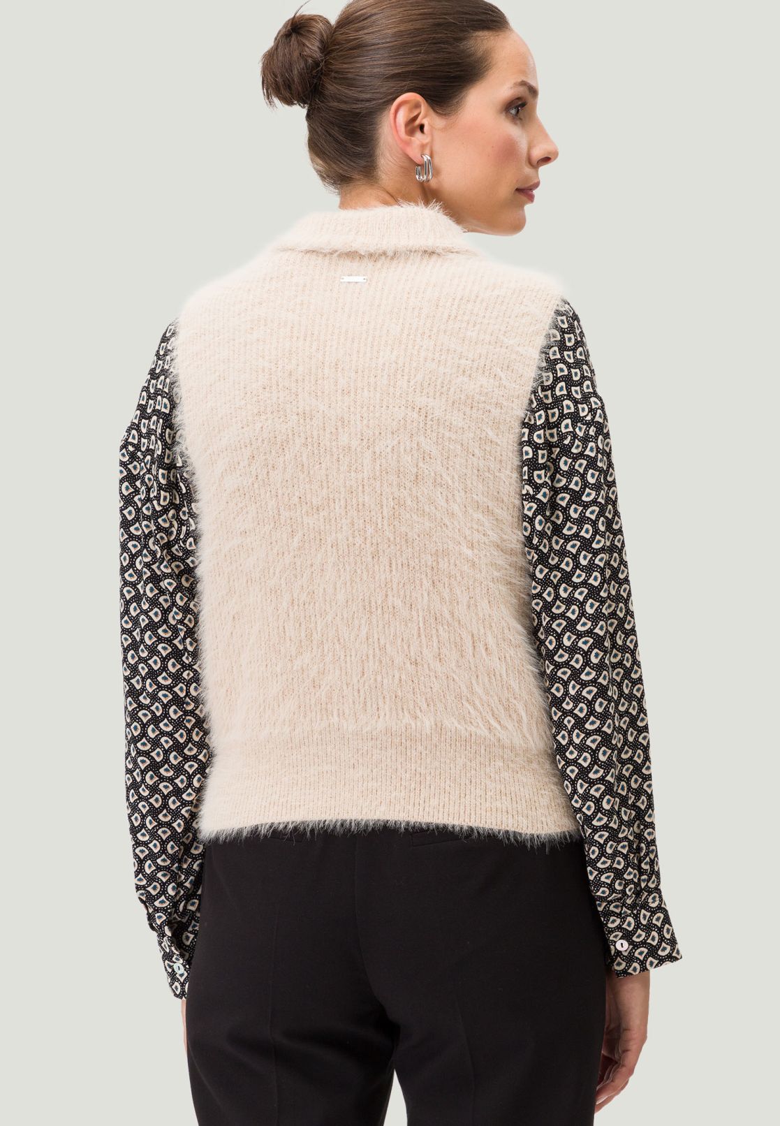 Strickweste flauschige Optik