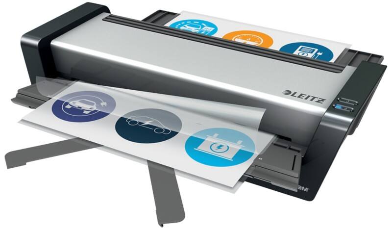 Leitz iLAM Touch Turbo Pro DIN A3 Laminiergerät 7519 Highspeed 2000 mm/min. 1 Min. Aufwärmzeit Bis zu 2 x 250 (500) Mikron