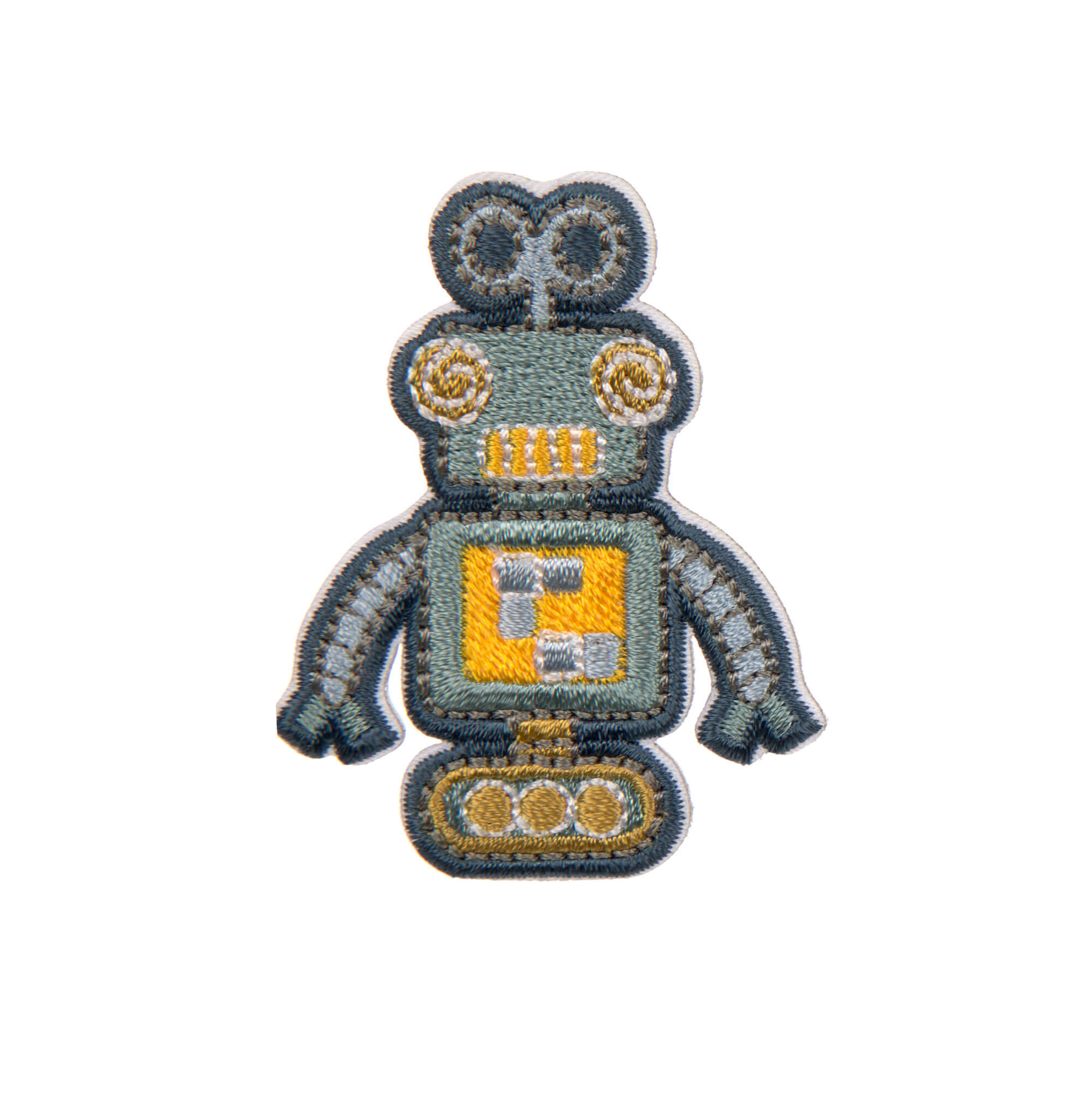Textil-Sticker (3 Stk) - Schul Set Unique, Roboter