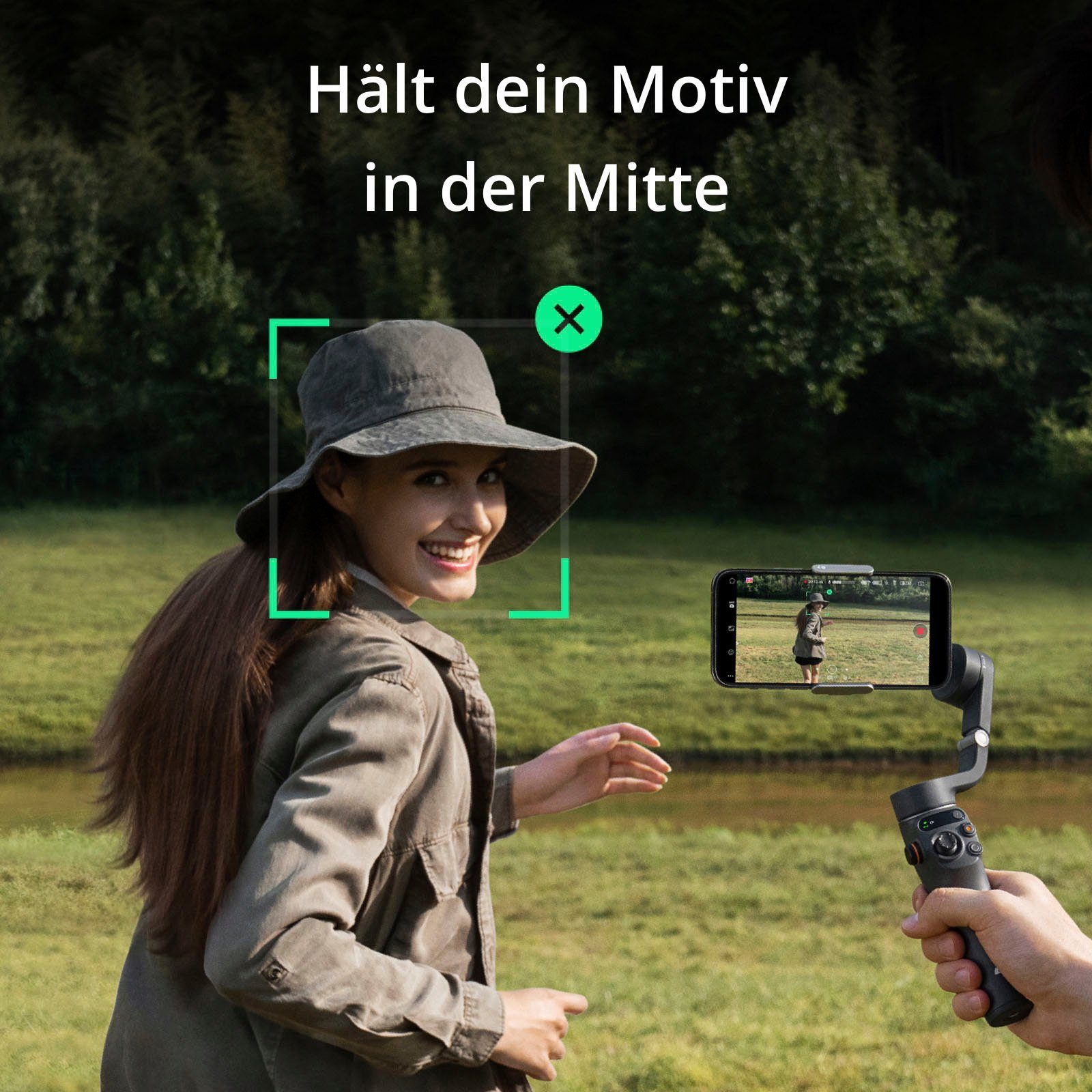 DJI Osmo Mobile 6 Slate Gray Kamera-Gimbal