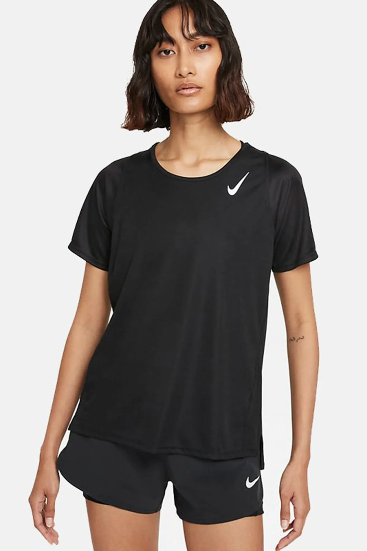 Nike  Sport T-Shirt - Schwarz - Regular Fit