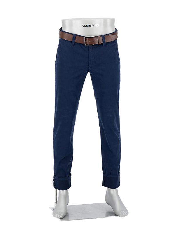 Alberto Bike, Chino Bike, Regular Fit, Baumwoll-Stretch, dunkelblau