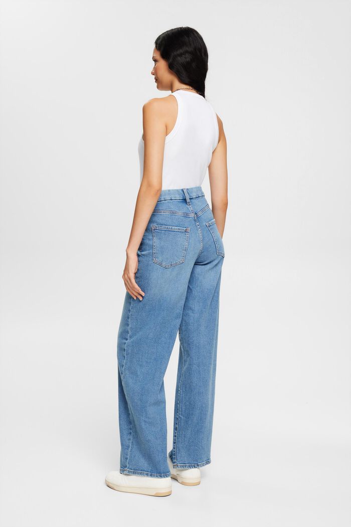 Jeans mit weitem Bein