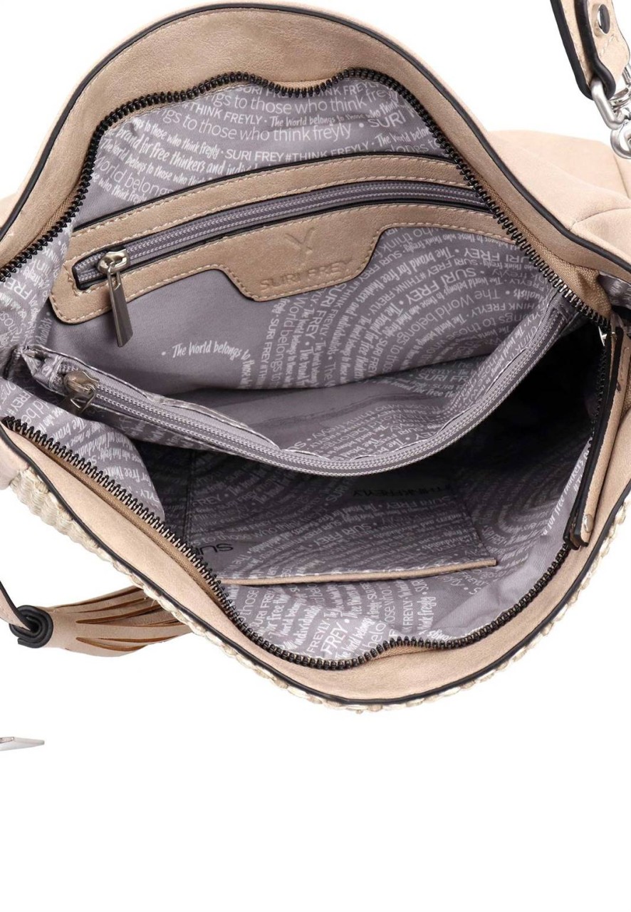 SINA JO Handtaschen beige BEUTEL M