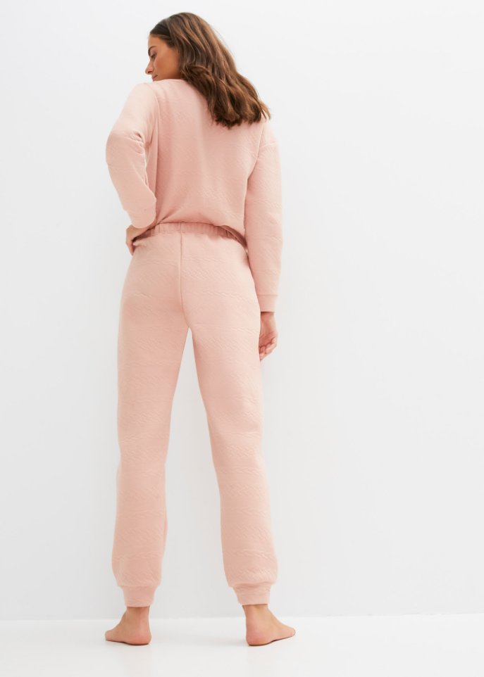 Thermo Oversized Shirt in Strickoptik